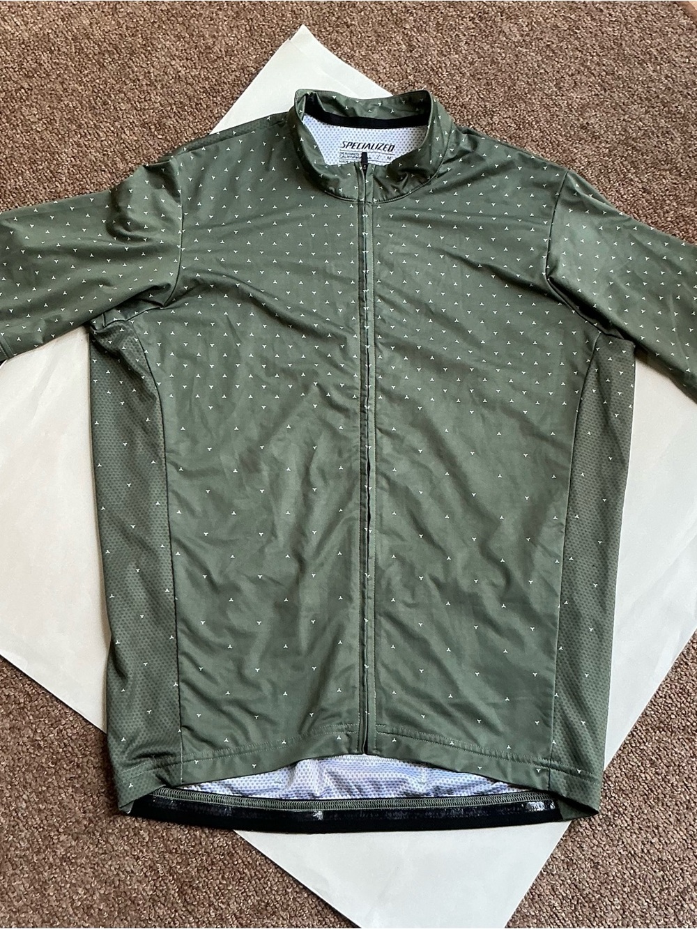 Specialized Olive Green Men's Cycling Jacket